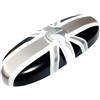 Generic Copertura per specchietto retrovisore interno in ABS per Mini Cooper, per serie R 2004-2014 (Union Jack G)
