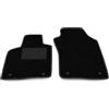 Somer Car Kit Tappetini Auto SOLO ANTERIORI 2pz compatibili con Lancia Ypsilon 2011-2018 | Set 2 tappeti anteriori su misura in moquette