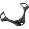 Lspbfkq Car Accessori Interni Per BMW X1 E84 2009-2016 Volante Pannello Decorazione Copertura Trim Adesivi In Fibra di Carbonio Accessorio Interno(Black A)