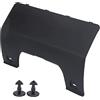 GSRECY Copertura per gancio di traino per paraurti posteriore compatibile con Land Rover Discovery 3 4 LR3 2005-2009 LR4 2010-2012, DPO500011PCL