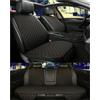 MFTGRS Set completi coprisedili auto Coprisedile Auto Cuscino Sedile 5 Posti Per MG ZS GT HS RX5 MG5 MG6 Coprisedili(Black Beige)
