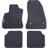 Rebeca Shop Tappetini Auto In Moquette Con Logo Ricamato Compatibili Per 500L Con 4 Clip Di Fissaggio