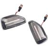 YESKIT Specchietto Retrovisore Auto Luce Indicatore Laterale Per Dacia Per Duster II 2017-2022(Clear)