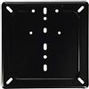 AMAS The Best PORTATARGA EUROPEO MOTOCICLI ACCIAIO INOX MADE IN ITALY NUOVO CODICE DELLA STRADA (NERO)