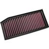 DNA High Performance Filters DNA Filtro aria ad alte prestazioni compatibile con Renault Clio IV 1.5 dCi (12-19) con guarnizione in EVA, efficienza di filtraggio del 98-99% e flusso d'aria aumentato del 308,83% PN: P-RN12H23-01