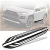 Freedommy 2 pedane fisse per pedane laterali adatte per RAV4 RAV-4 2019-2025 accessori con staffe