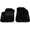Somer Car Kit Tappetini SOLO ANTERIORI 2pz compatibili con Alfa Romeo Giulietta | Set 2 tappeti anteriori su misura, bandiera Italia