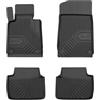 MOTOS Tappetini in gomma per auto adatto per BMW Serie 3 E46 1998-2005 Migliorate il vostro comfort di viaggio con il tappetino antiscivolo per auto No.77