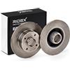 RIDEX 82B0236 2x Disco freno Posteriore Compatibilità con RENAULT Clio 3 Hatchback BR0/1, CR0/1