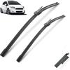 Autopixl Spazzole tergicristallo anteriori compatibili con Fiat Grande Punto 199 2005-2015 parabrezza parabrezza finestrini auto spazzole pioggia 26+15