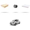 HOFFCAR Kit tagliando 3 filtri compatibile con Ford Fiesta VI 1.25 44kw dal 2008