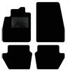 QUEMAR Tappetini Auto compatibili con Ford Puma dal 2019 anche Hybrid/Kit Tappeti Moquette e Gomma su Misura (Set 2 Anteriori + 2 Poster.)/ Ricami e Colori Personalizzati (Bordo Nero, 0 Ricami)