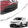CHROMEMASTER | Compatibile con Nissan Qashqai 2014-2017 | Profilo per Griglia del Paraurti Anteriore; Acciaio inossidabile Lucidato | Neues, Adattamento Perfetto; Nuovo Aspetto Attraente dell'Auto