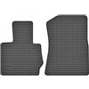 Motohobby Set di tappetini in gomma anteriori per BMW X3 F25 (2010-2017) / X4 F26 (2014-2018) - 2 pezzi - su misura