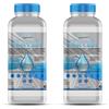 GiDeli Acqua demineralizzata 2 x 1L Acqua distillata per ferro da stiro, batterie, refrigeratore, umidificatore, acquario e laboratorio acqua senza calcare, inodore, trasparente