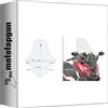 MOTOTOPGUN givi parabrezza trasparente 7056dt + attacco compatibile con sym joymax z+ 300 2021 2022 2023 2024 MOTOTOPGUN