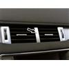 autoCOVR Copertura In Acciaio Compatibile con Evoque 2011-2018 | 1 Pezzo Emblema Bocchette Centrali Cornice Targa Inox Metallo Spazzolato Interni Fatto Su Misura Decorazioni Tuning