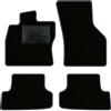 QUEMAR Tappetini Auto compatibili con Seat Leon IV KL anche eTSI dal 2020/ Kit Tappeti Moquette e Gomma su Misura (Set 2 Anter.+ 2 Poster.) / Ricami e Colori Personalizzati (0 Ricami, Bordo Antracite)