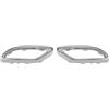 YSFDSGD Terminali di scarico Per Mercedes Per Benz ABCE GLC CLS Classe W177 W247 W205 W213 X253 C257 Finiture di copertura della punta di scarico cromate lucide Tubo scarico modificato
