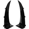 Klanata Rivestimento Deflettore Laterale Paraurti Posteriore Nero Lucido per Classe C C205 Coupé A205 Line C43 2015-2018
