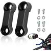 Agatige Adattatore per prolunga Montante per Montaggio specchietto retrovisore Moto da 10 mm 8 mm, Kit Adattatore per prolunga Montante per Montaggio specchietto retrovisore per Moto