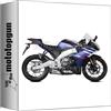 MOTOTOPGUN mivv scarico completo omologato nocat delta race inox coppa carbonio compatibile con aprilia rs 125 2023 2024 mototopgun