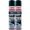 FEI FAN Trattamento Spray per Parti in Gomma e Plastica FASPOILER, Rinnova e Previene Lo Scolorimento dei Fascioni in Vetroresina dell'Auto 300ml (2 Spray)