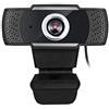 Adesso CyberTrack H4-TAA 1080P - Webcam USB HD con microfono integrato, conforme al TAA