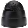 Nosqew Telecamera finta finta di simulazione di videosorveglianza all'aperto con luce LED lampeggiante, cupola di sicurezza domestica, telecamera falsa per sorveglianza interna e (nera)