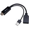 Akasa AK-CBHD24-25BK - Cavo di alimentazione USB tipo A | 250 mm | AK-CBHD24-25BK