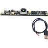 BAPPRJJ Modulo telecamera USB OV5640 da 5 MP for computer portatile PC con risoluzione 2592x1944 e modulo webcam con messa a fuoco automatica e microfono