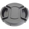 vhbw copriobiettivo 43 mm compatibile con Zeiss C Biogon T* 2,8/35 ZM, Biogon T* 2/35 ZM fotocamera - plastica nero, presa interna