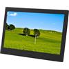 YPAPBHT Cornice for foto elettronica in metallo da 10,1 pollici, lettore video intelligente Ultra-HD, album fotografico digitale (domestico/commerciale)(Black)
