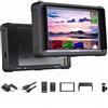 Lilliput FS5 - Monitor 3D-LUT SDI 5,4 60HZ 4K HDMI 2.0 3G Video Assist 1920 * 1200 Full HD con custodia in silicone nero