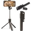 TelForceOne Treppiede per selfie/supporto per cellulare con telecomando Bluetooth