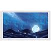 UsmAsk Spacmirrors Cornice per foto digitale da 19/22/24/27/32 pollici Versione WIFI, 1080P HD, display visivo grandangolare IPS da 178 gradi (Bianco 19 pollici)