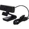 NutriEss Camera da computer USB C15E 1080p Microfono incorporato in webcam HD per plug -conference plug e riproduci materiale addominali neri cavo USB da 1,5 m