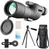 Generic Monocolo Portatile 25-75x60 Antiurto Impermeabile Antiappannamento