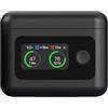CAZSTYK Avanzata 2 Batteria di Ricarica Dotato di Schermo LCD Trasparente 27W Potenza Totale Uscita per 360 Batterie Della Macchina Fotografica Due Slot Stazione Batteria