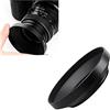 Generic Obiettivo grandangolare in metallo paraluce parasole per Fujifilm X-T200, X-T100 fotocamera con Fujifilm XC 15-45mm f/3.5-5.6 OIS PZ Lens