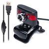 UOHUFIDABFD Drive-Free USB Web Camera HD Webcam with 2 LED Computer Camera with Built-in Noise Reduction Microphone for Computer Laptop Notebook