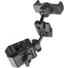 Hangsu Supporto versatile per telefono cellulare con testa a sfera da 17 mm e supporto clip sicuro per registrazione video dinamica 1/4 adattatore a sfera Link