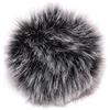 BROLEO Microfono Shaggy Manicotto a vento, Riduzione del rumore Compatto Shaggy Microfono per Microfoni Lavalier