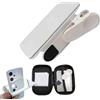 Generico SPECHIO CAMERA SMARTphone - kit di clip specchio della fotocamera in PVC in vetro | Kit di clip di riflessione da 8,5 cm con selfie remoto, allegato telefonico riutilizzabile per blogger e fotografia