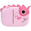 Masyrt Fotocamera a Stampa Istantanea Masyrt con Touch Screen IPS da 3 Pollici, Doppia Lente Anteriore Posteriore, Fotocamera Digitale 1080P 48MP, Funzione di Stampa Termica (Roseo)