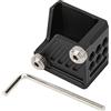 Mtlavishness Supporto Base Gabbia FO 03 per Stabilizzatore in Lega di Magnesio Design Raffinato Usura con Fori Vite