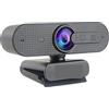 TIEOAXFT Videoconferenza con telecamera ad alta definizione 1080k, tutto in uno, computer, unità USB, gioco di classe, grandangolare