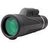 Generic Binocolo ad alta potenza, monocolo monoculare 12x50 ful Campo zoom Ottimo telescopio portatile con clip telefono birdwatching interni/esterni
