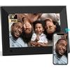 BSIMB 32 GB 10.1 inch WiFi Digital Photo Frame, Smart Digital Picture Frame 1280 x 800 IPS Touch Screen Auto Rotate Motion Sensor Carica Foto/Videos tramite App/Email, Regalo per nonni