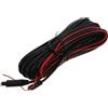 BRIGHTFUFU Cavo per Registratore Auto da Piedi Prolunga Posteriore Pin Maschio-femmina Cavo di Estensione per Telecamera di Retromarcia Compatibile Camion Camper e Autobus